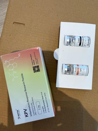 Customer photo review of KPV Lyophilized Vial + Sterile Water