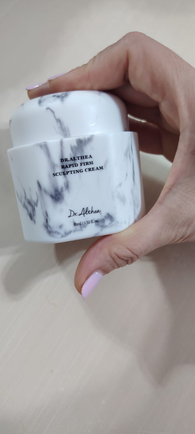Customer photo review of DR. ALTHEA - Rapid Firm Sculpting Cream 45 ML | Crema Hidratante Antiedad