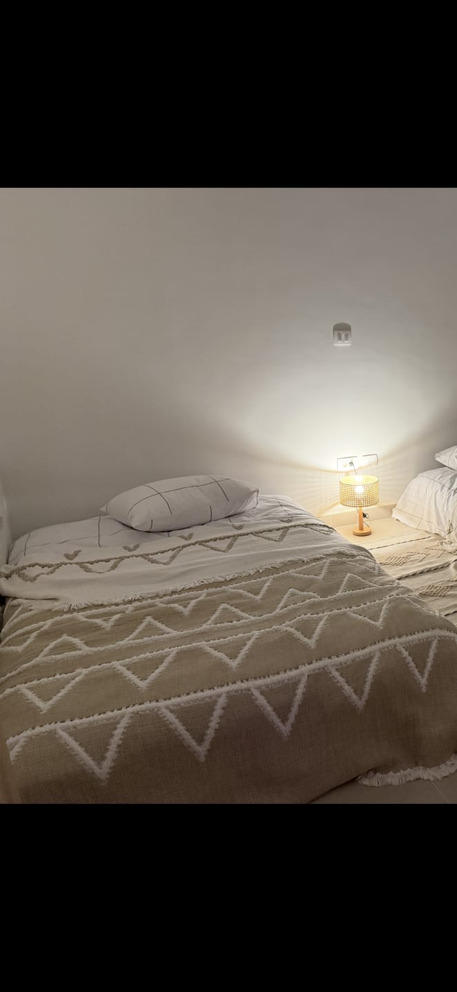 Customer photo review of Percale Flat Sheet Set