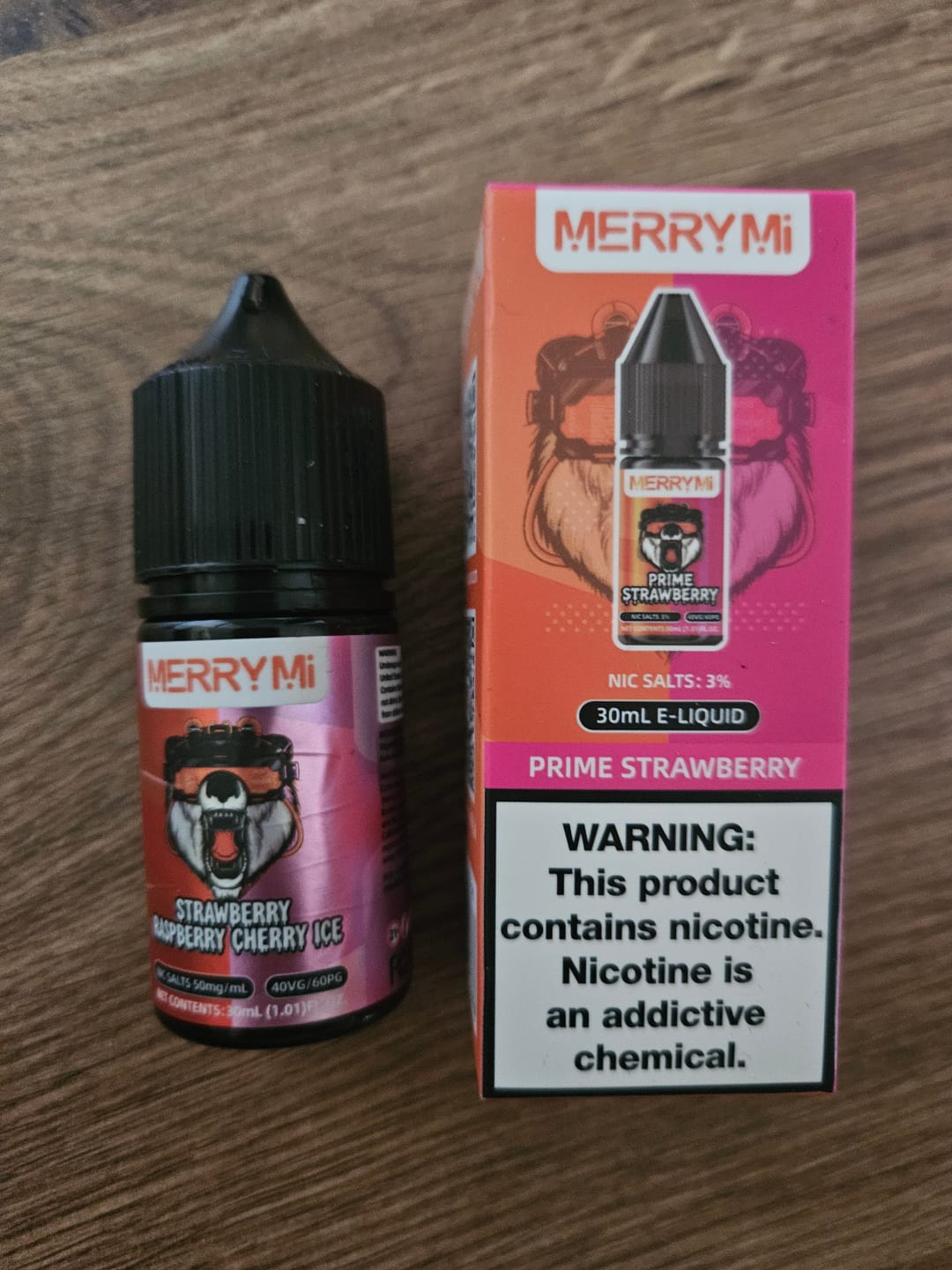 Customer photo review of Liquidy MERRYMI Salts 30ml - Sole Nikotynowe 5%