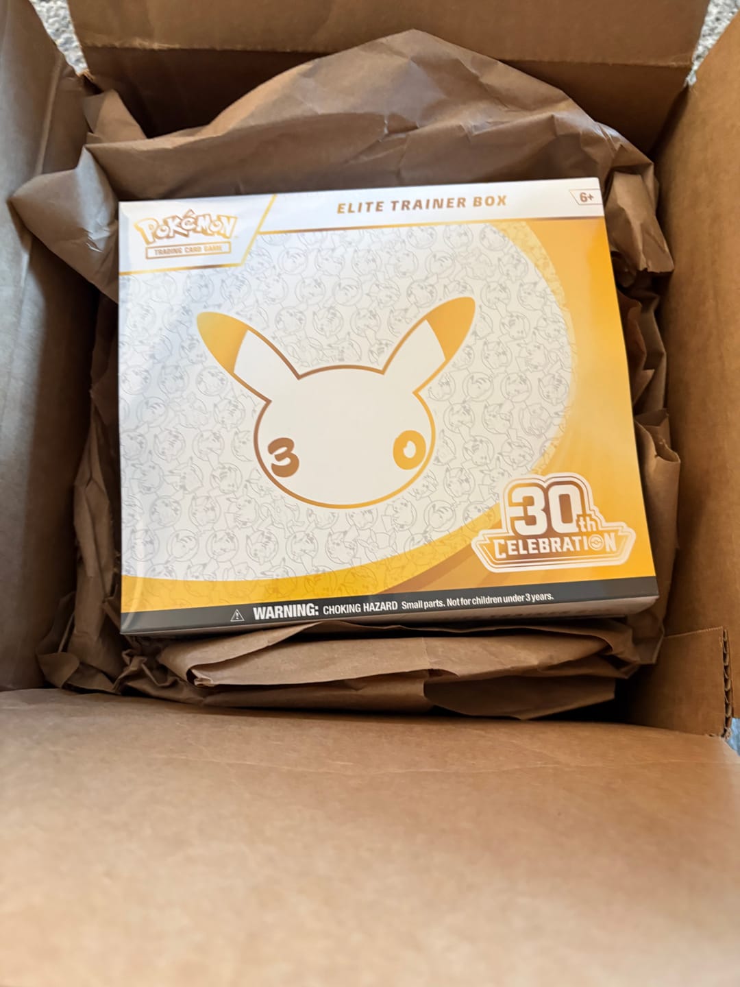 Customer photo review of 30th Celebration Elite Trainer Box