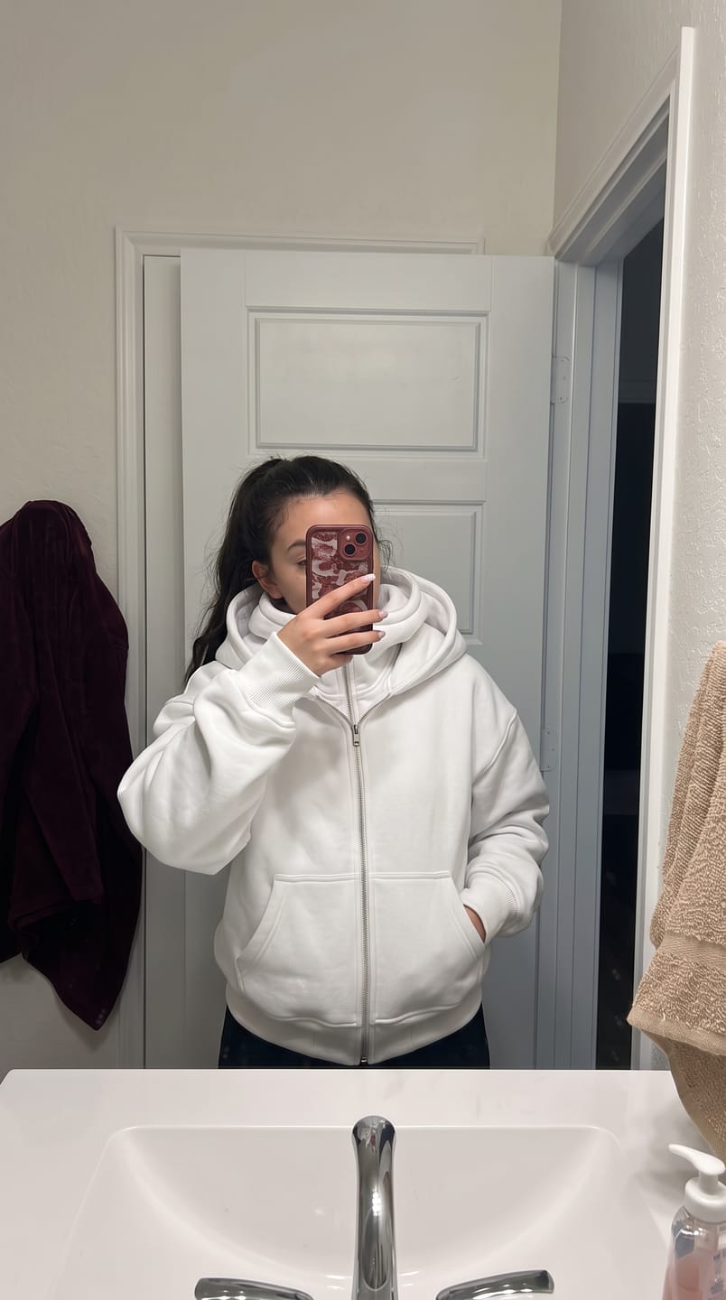 Customer photo review of Veyl™ Zip Hoodie