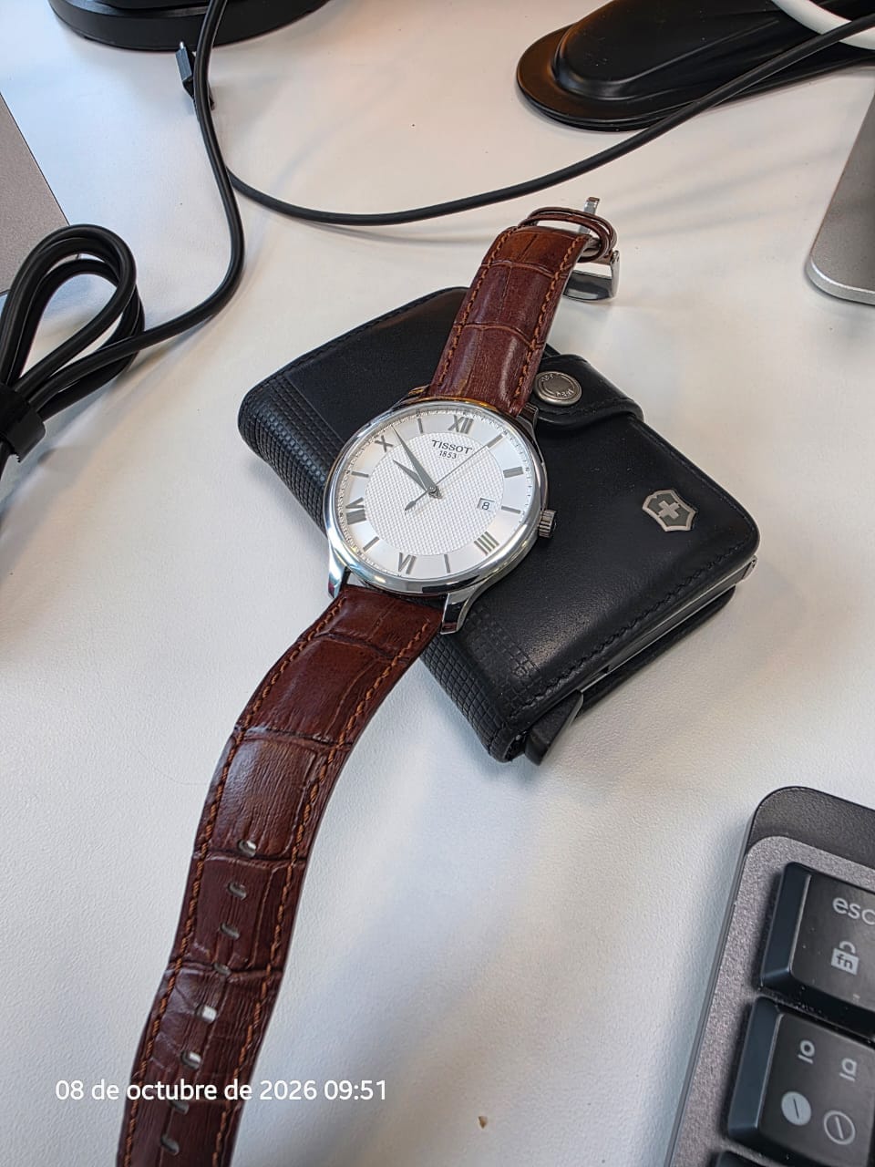 Customer photo review of Correa de Cuero Bambi BKE112CS 20mm Café