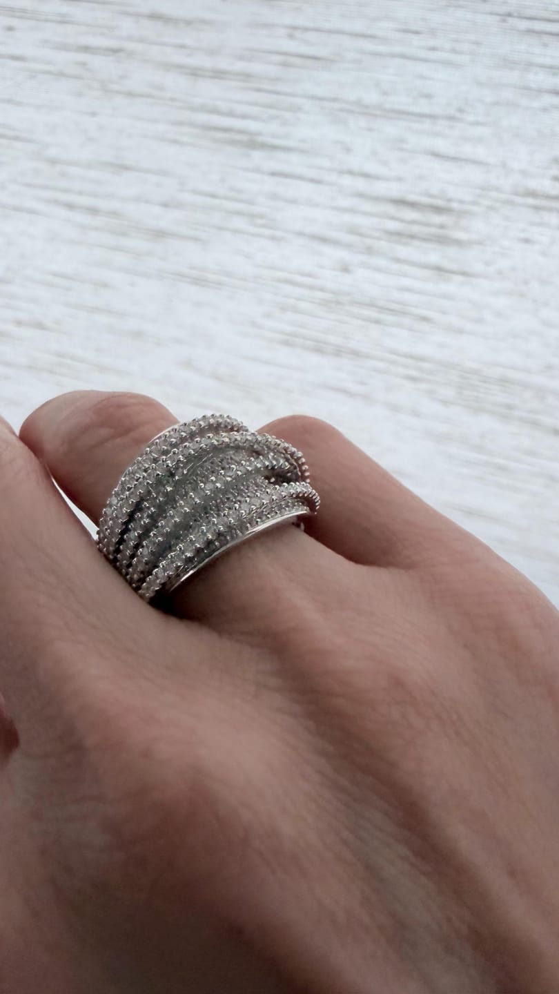 Customer photo review of Infinity Embrace Ring