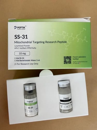 Customer photo review of SS-31 Lyophilized Vial + Sterile Water