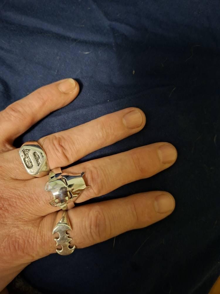 Customer photo review of Iron Mask Ring