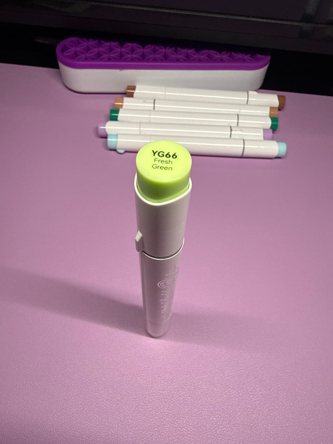 Customer photo review of Ohuhu Honolulu G130 / YG66 Individual Marker, Brush & Chisel