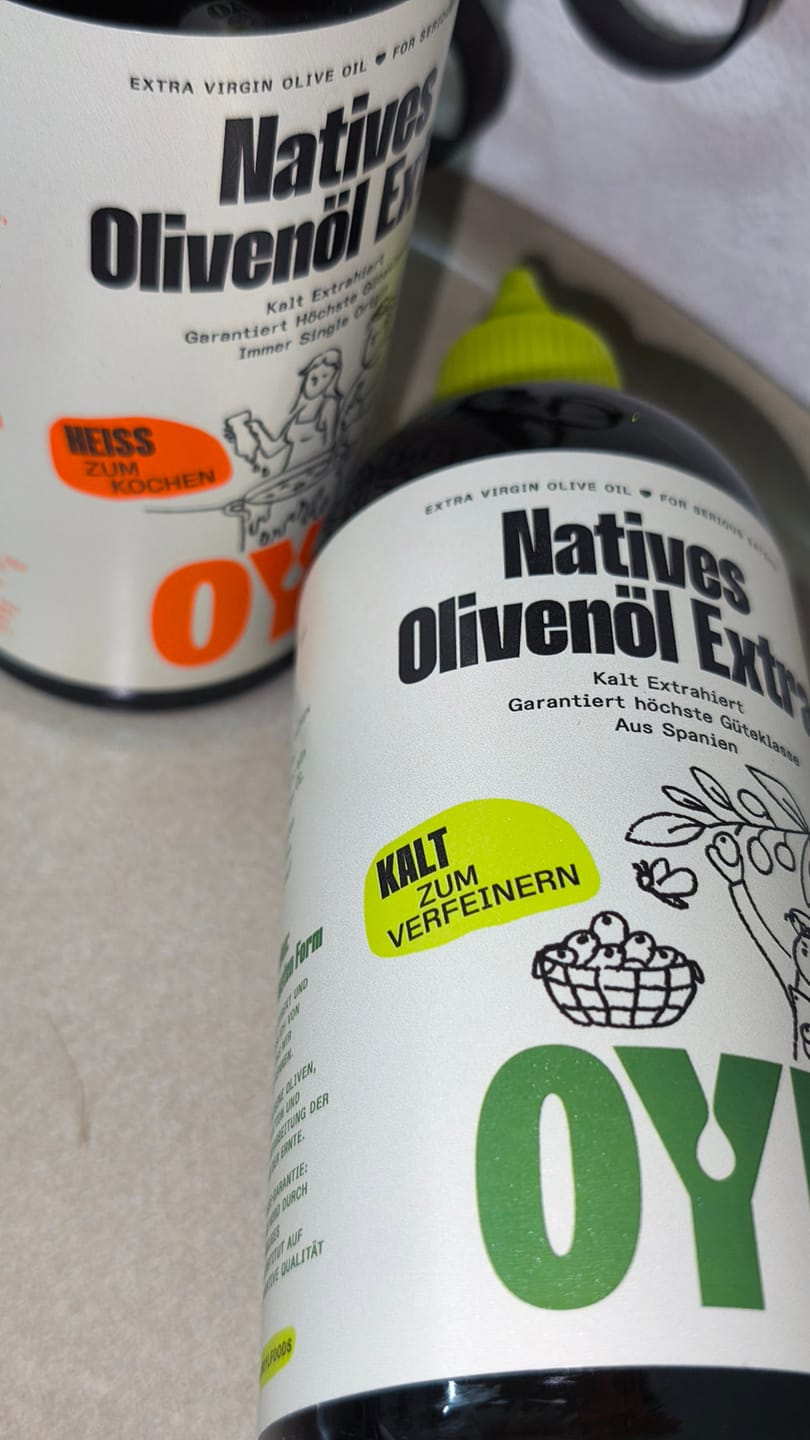 Customer photo review of OYL Olivenöl Duo - HEISS & KALT