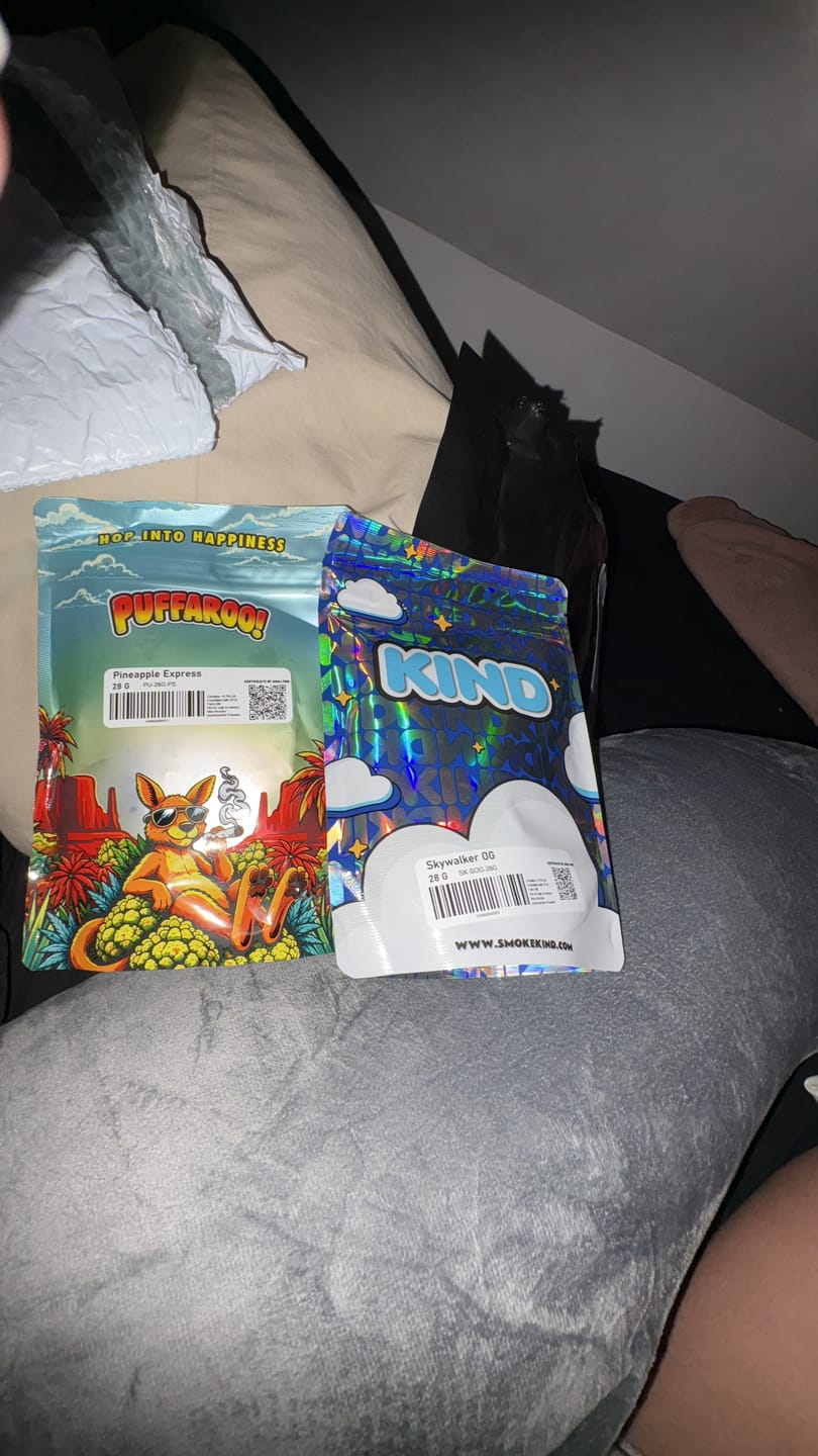 Customer photo review of Puffaroo - Pineapple Express - 28 Grams - Sativa