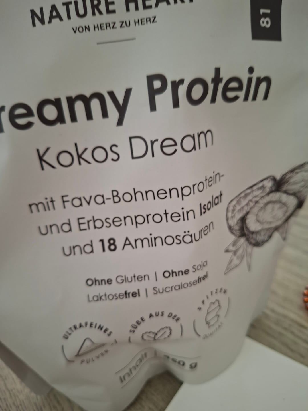 Customer photo review of Creamy Protein Kokos Dream