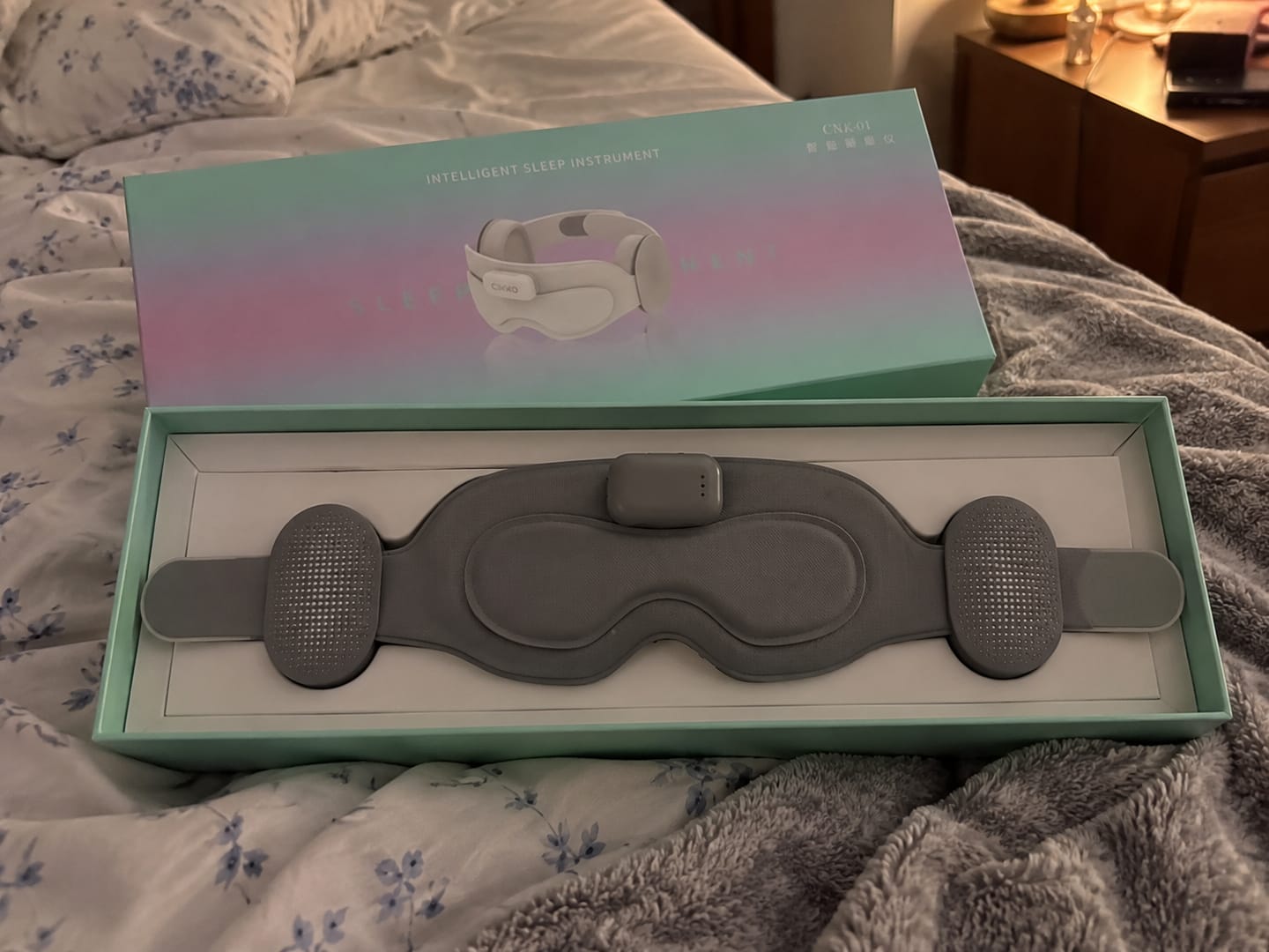 Customer photo review of Smart Sleep Mask