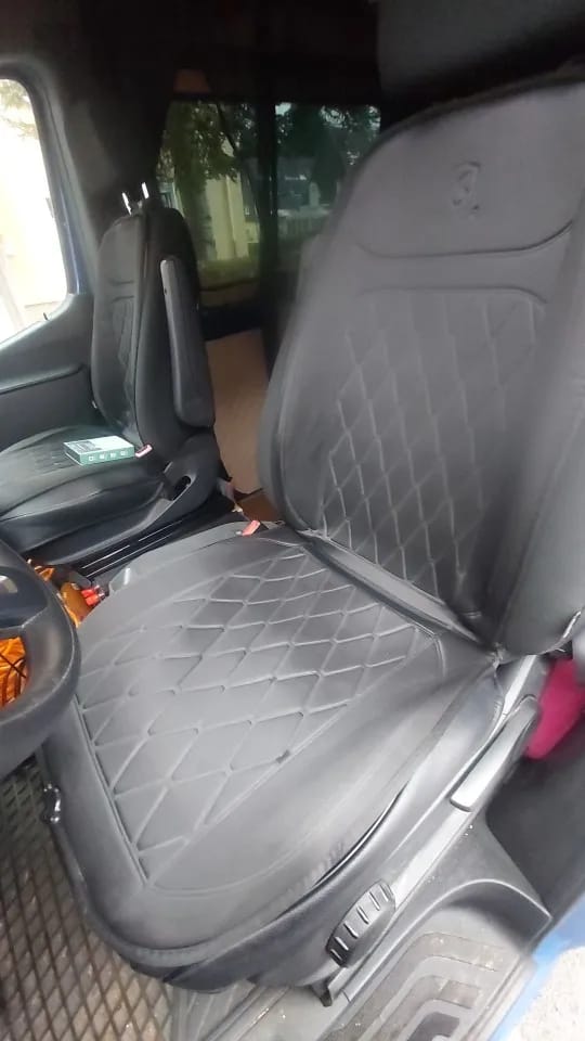 Customer photo review of Beheizte Autositzauflage, 12 V