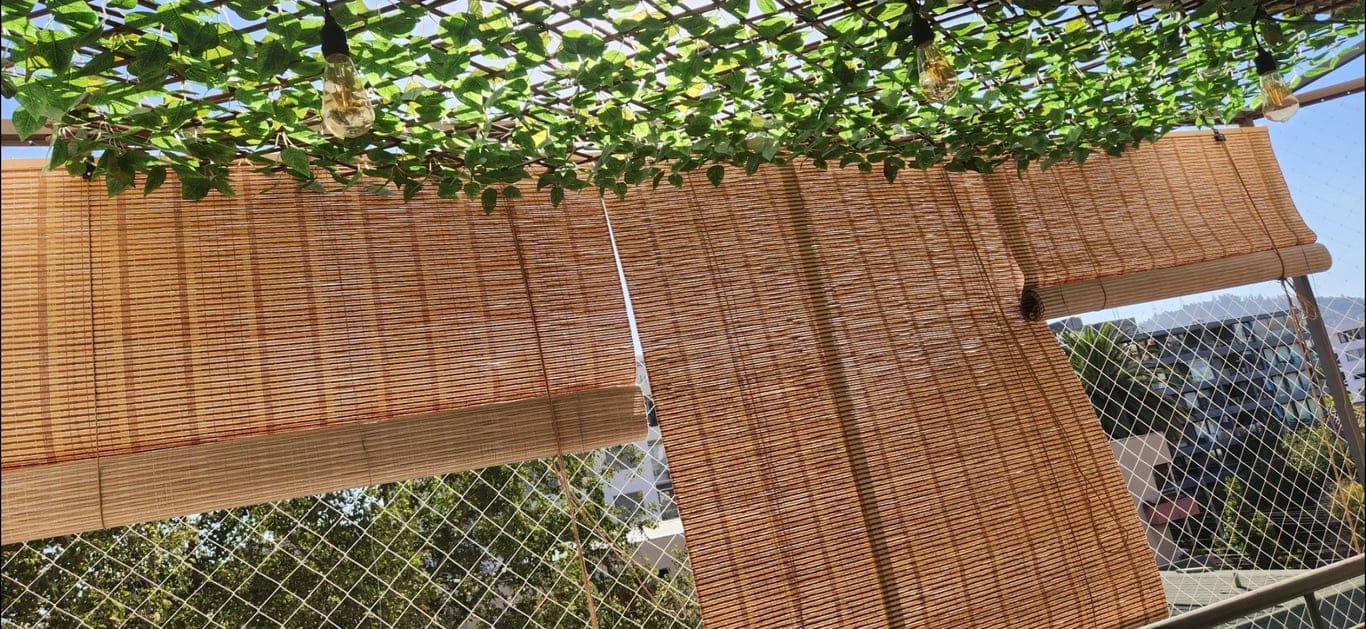Customer photo review of LIQUIDACION Helga · Valla extensible Hiedra 100 x 200 cm