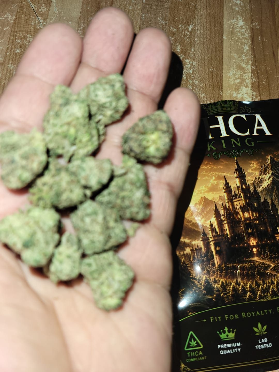 Customer photo review of Lucky Sevens Exotic THCA (7g)