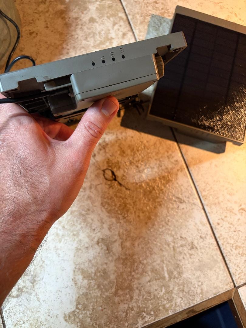 Customer photo review of TACTACAM REVEAL Solar Panel  Solar Power Solution for Trail Cameras