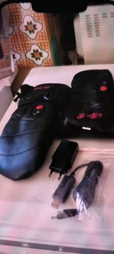 Customer photo review of Heated Mittens