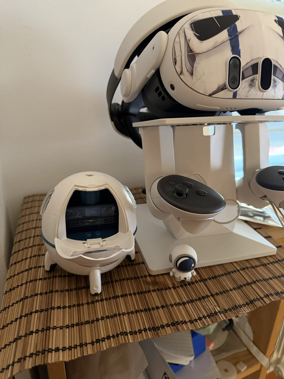 Customer photo review of Humidificador nave astronauta USB