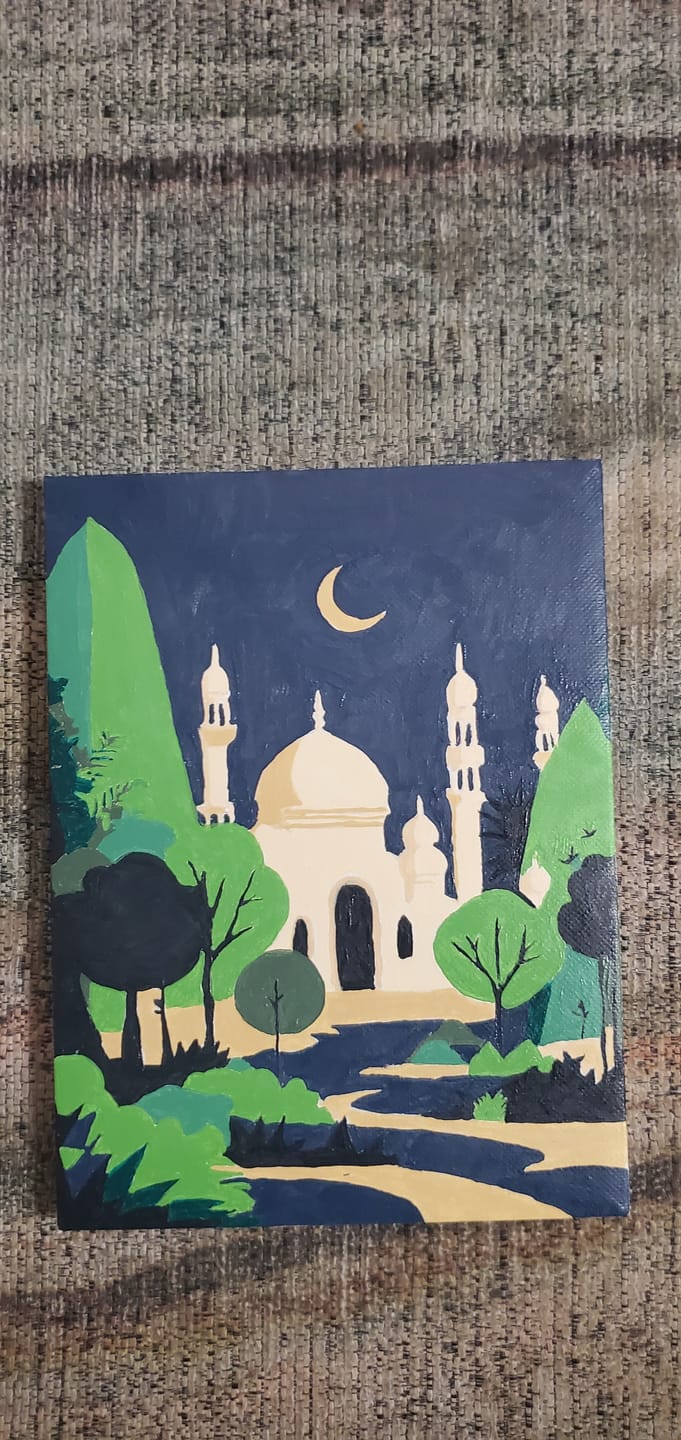 Customer photo review of 6 Mini Paintings | Beautiful Landscapes Set