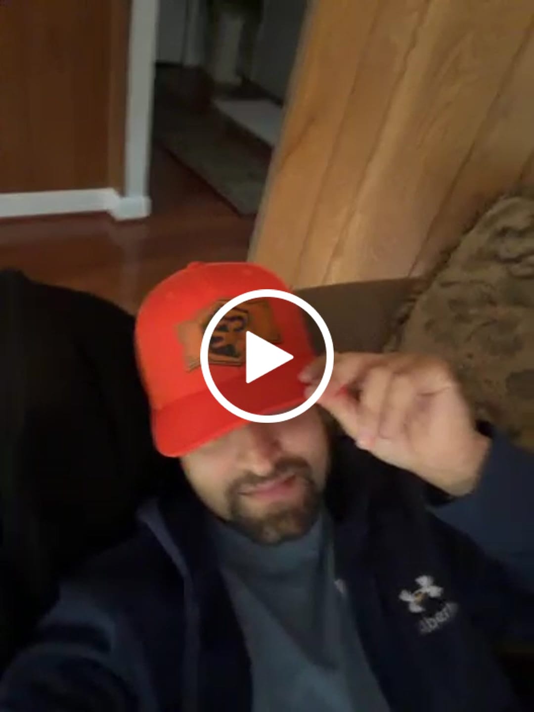 Customer video review of Premium Custom Leather Patch Hats (Wholesale)