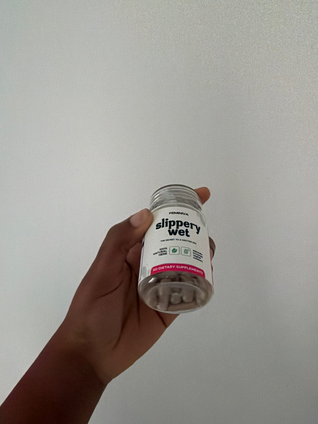 Customer photo review of SLIPPERY WET