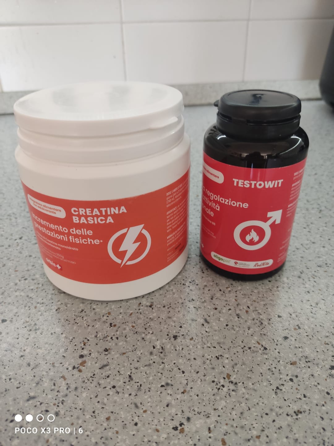 Customer photo review of NOVITÀ!❤️‍🔥 Creatina Basica (250g). La prima CREATINA + BICARBONATO