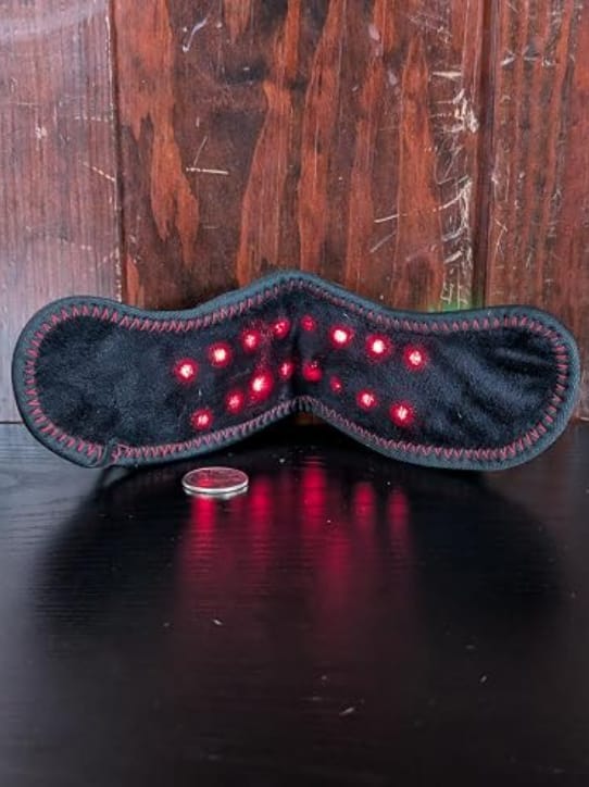 Customer photo review of Soothing Heat & Red Light for Sinus Pressure
