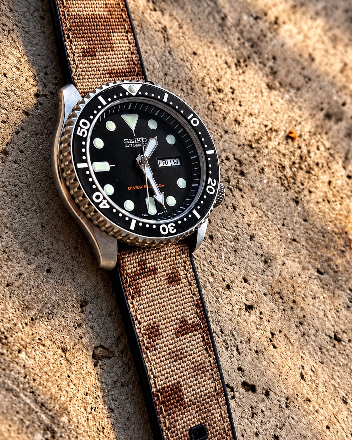 Customer photo review of Canvas & Rubber - Camo Tan