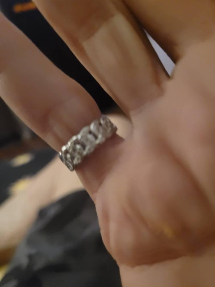 Customer photo review of Miami Cuban Ring