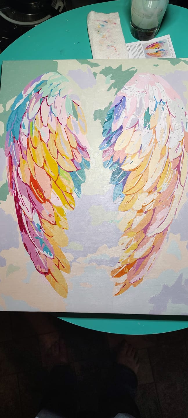 Customer photo review of Angel Wings
