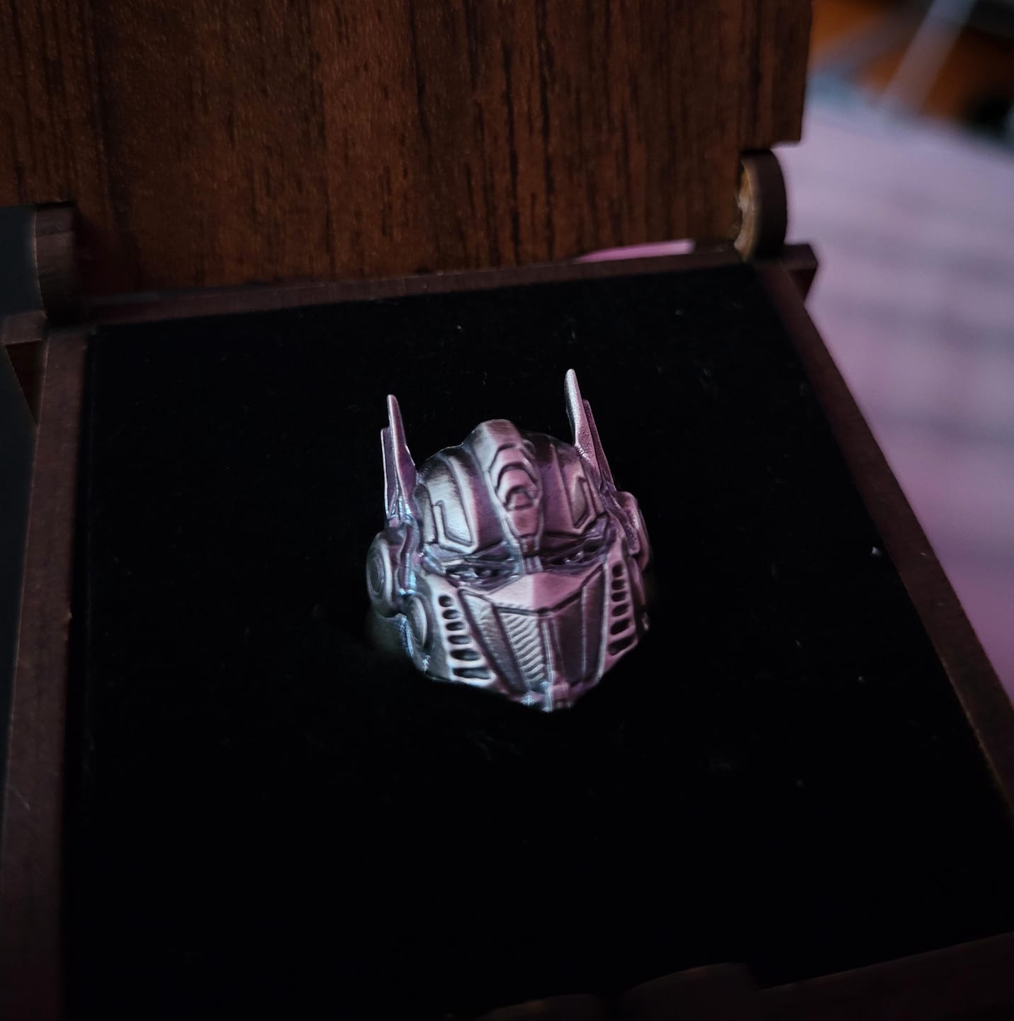 Customer photo review of Mecha Commander Ring