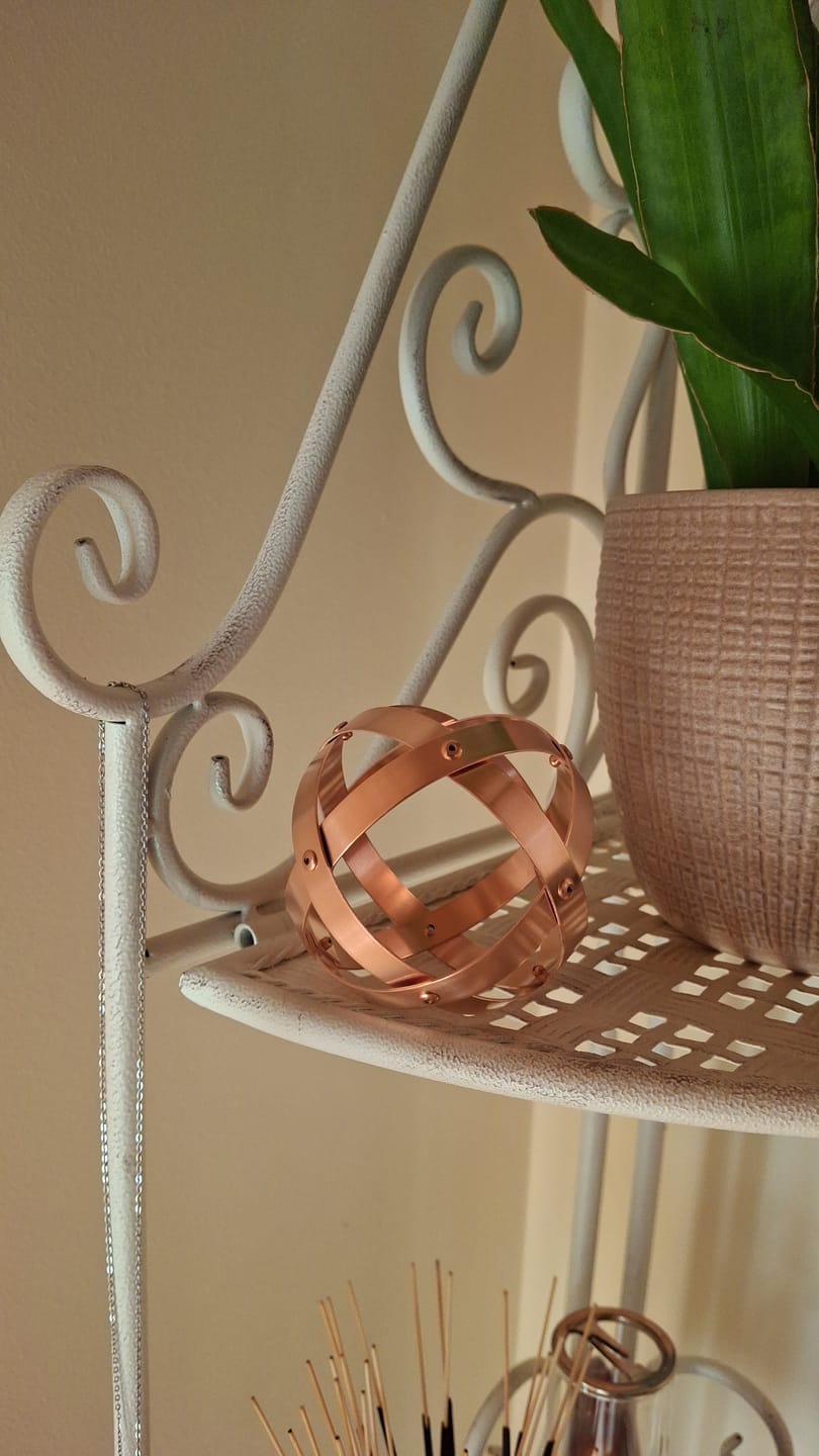 Customer photo review of Genesa Crystal grande in rame misura 8cm 16cm 24cm e 32 cm