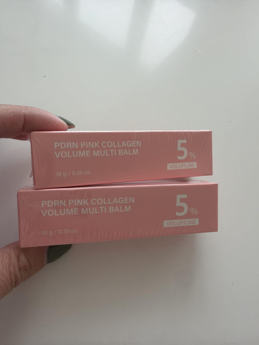 Customer photo review of PDRN Pink Collagen Balm Stick