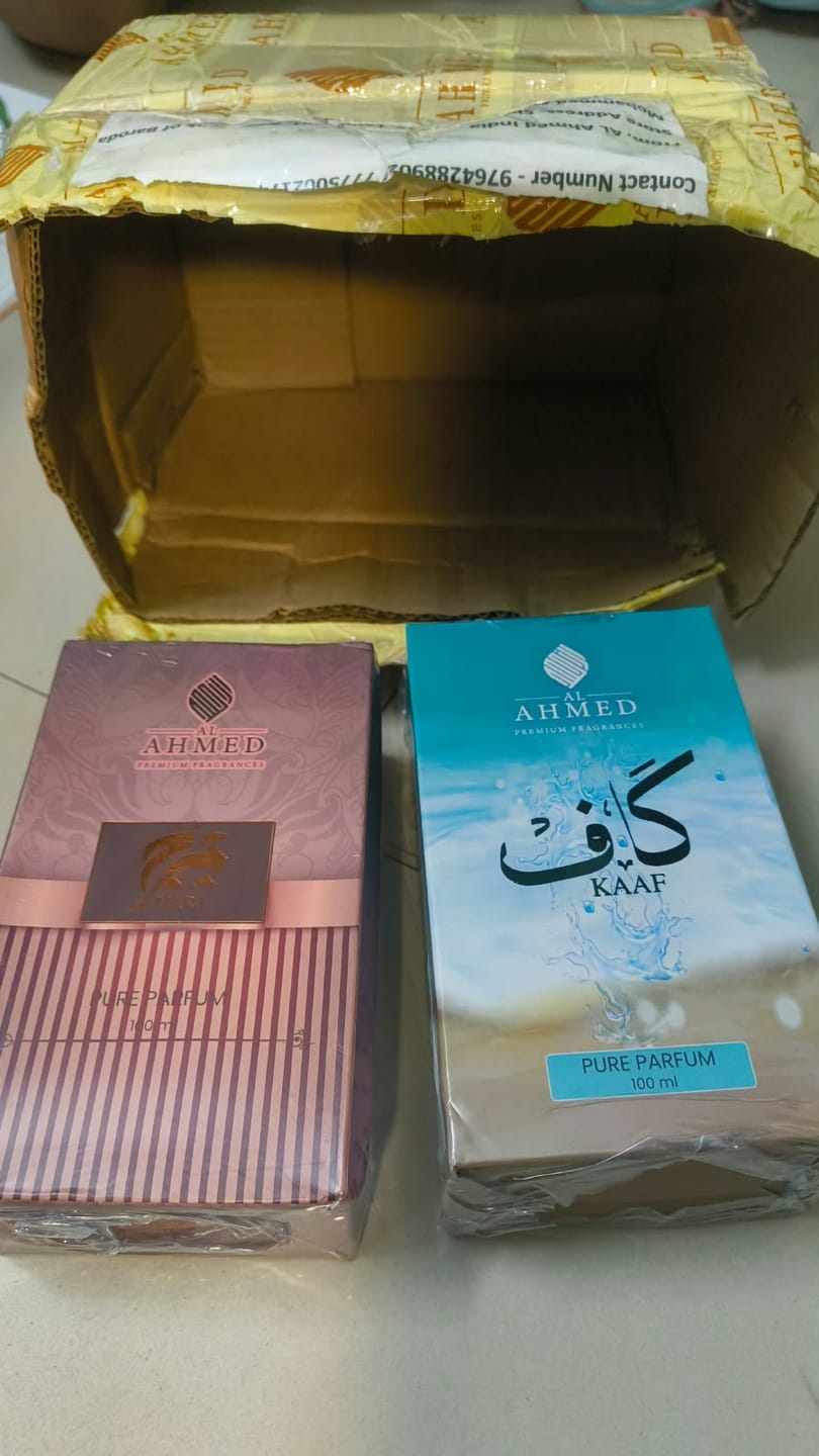 Customer photo review of AL AHMED BIN SHAIKH & MARJ PERFUME - COMBO OFFER
