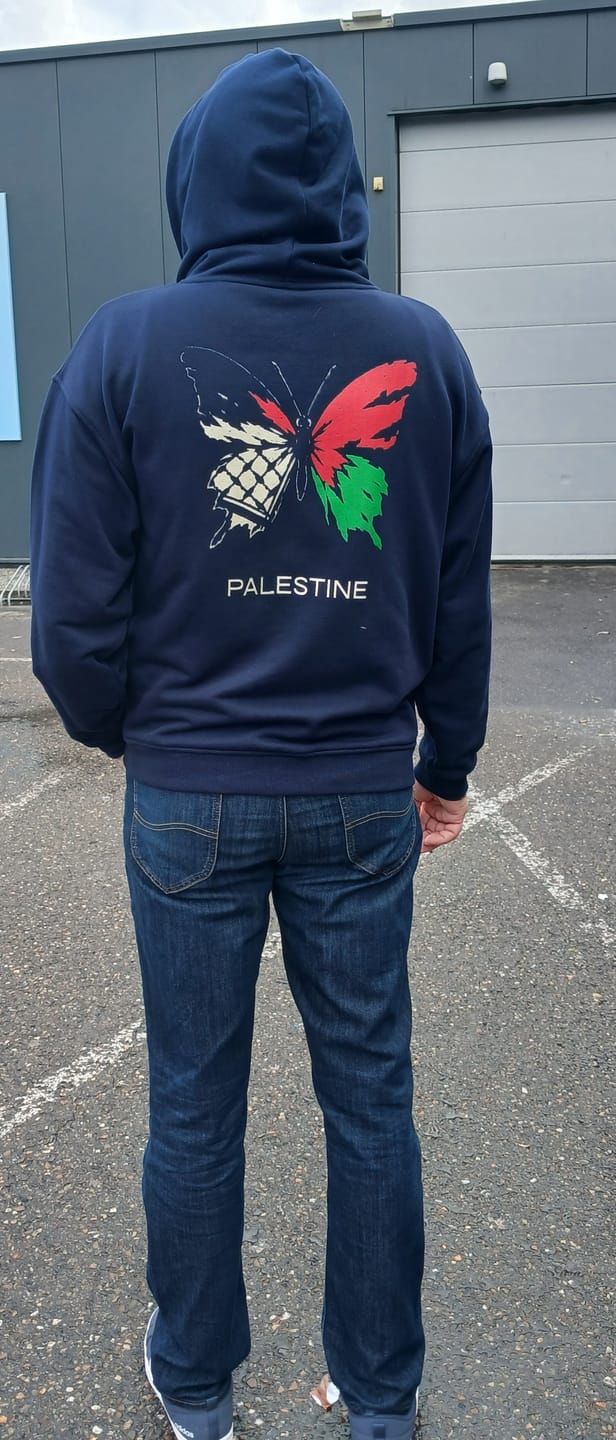 Customer photo review of PLSTN BUTTERFLY Oversized Zipper