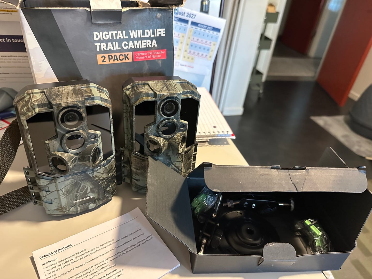 Customer photo review of WOSPORTS G600 4K Trail Camera