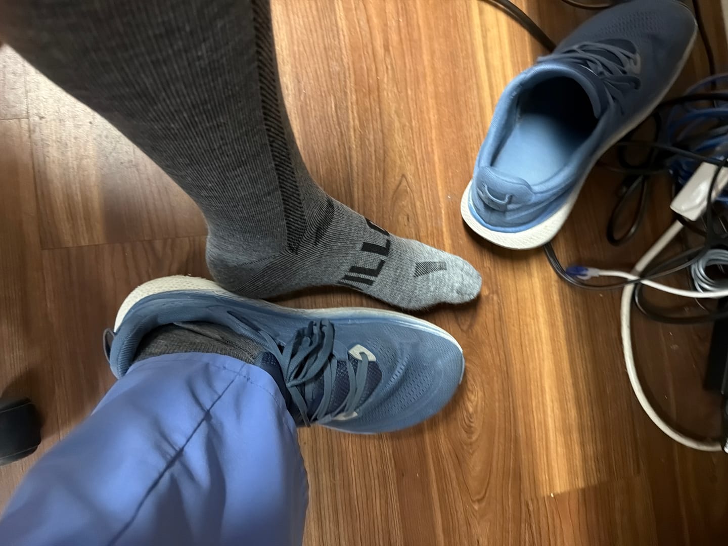Customer photo review of The Alpaca Socks