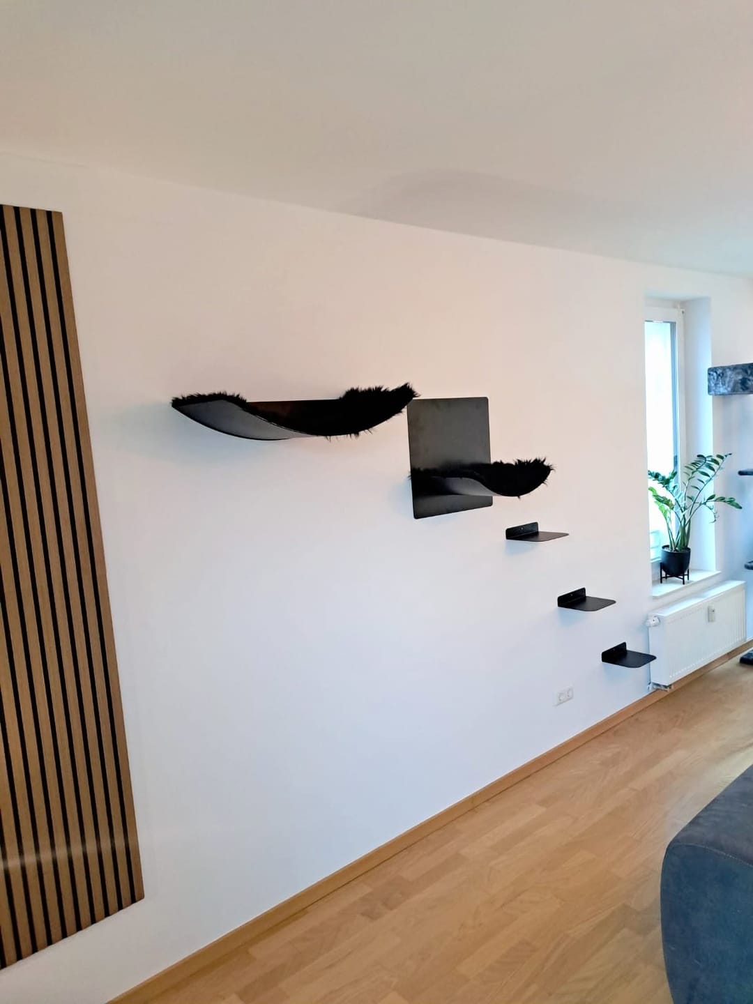 Customer photo review of STYA Katzen Kletterwand | Katzen Treppe WL340 | Mit 3 Stufen