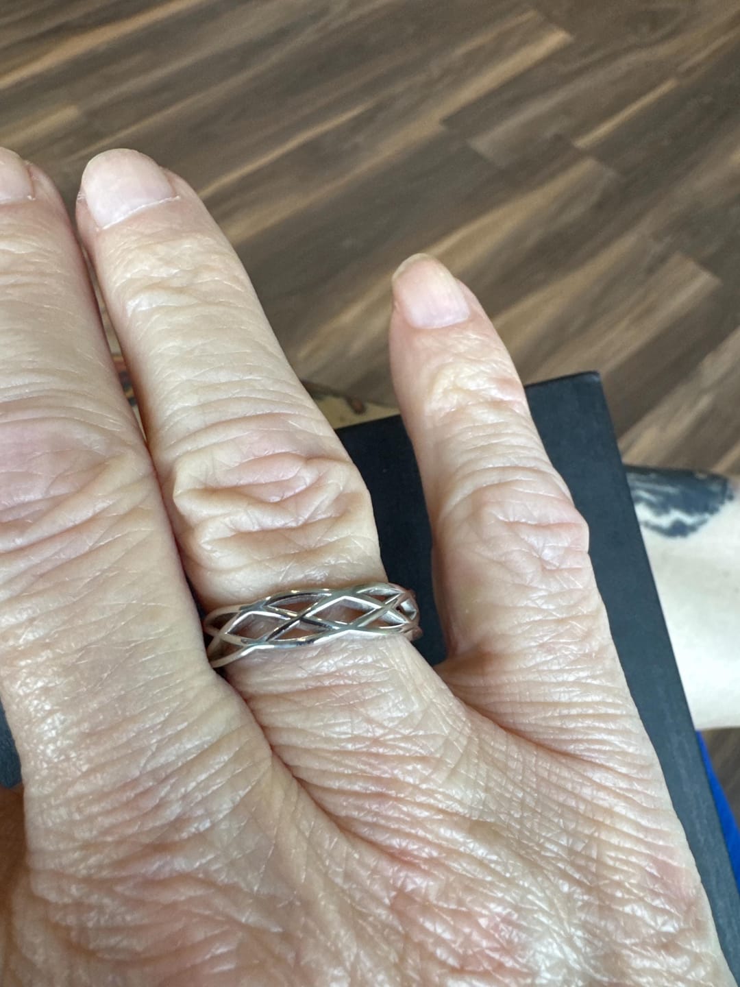 Customer photo review of Chainmail Armor Ring