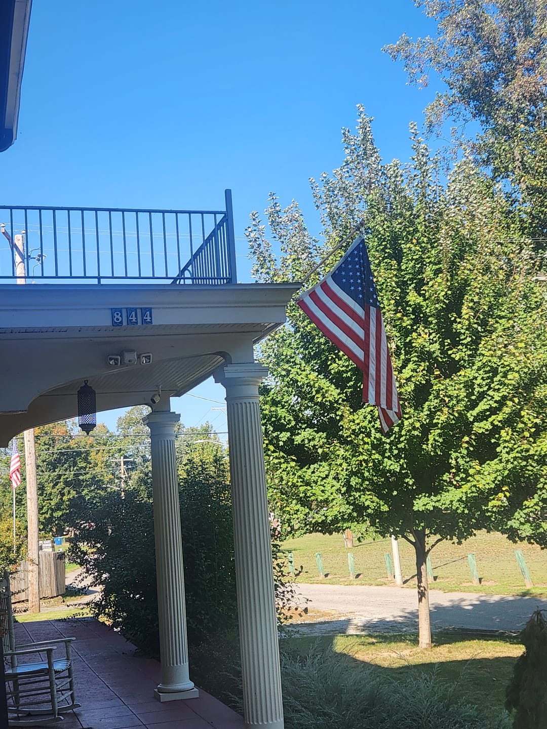 Customer photo review of 3' x 5' American Flag Set