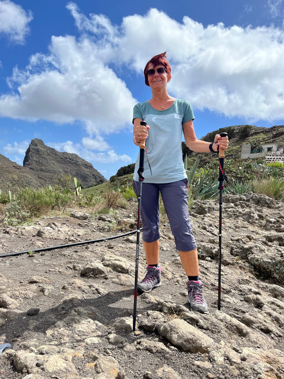 Customer photo review of Wanderstöcke Rugova Pro 3 faltbar & höhenverstellbar – Leicht & stabil