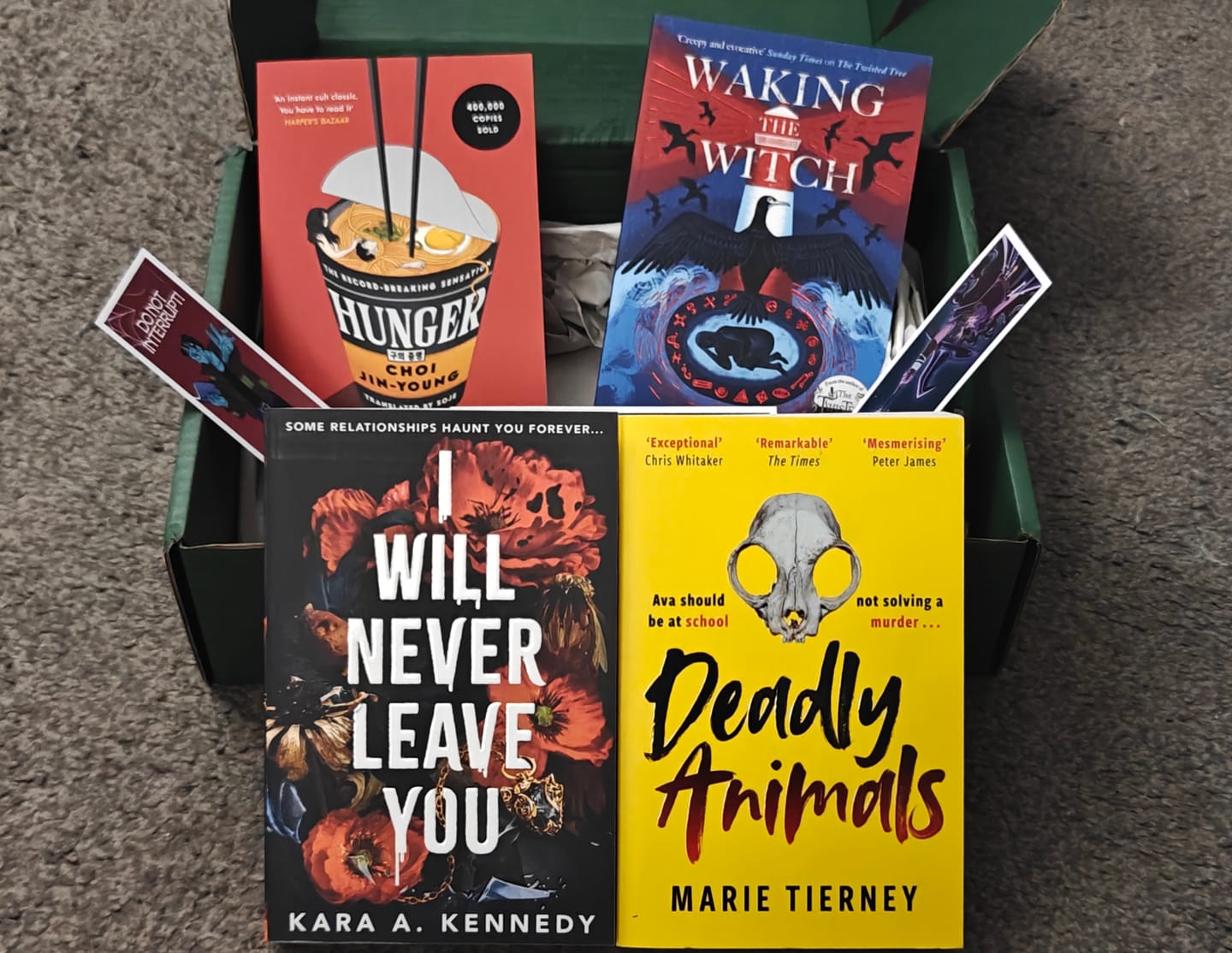Customer photo review of Halloween Originals - 4 Book Special Edition Box
