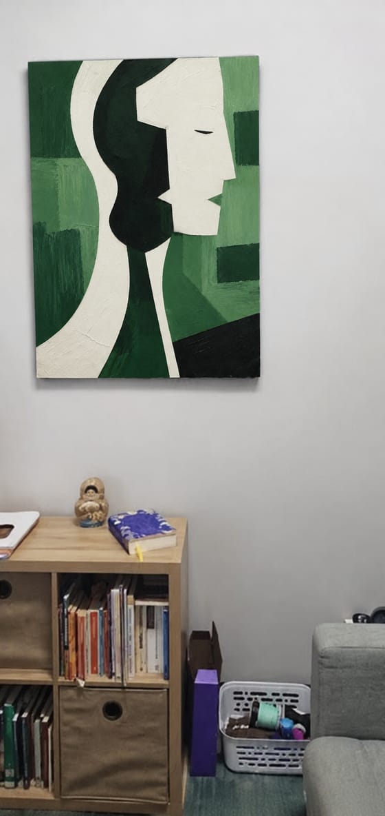 Recensione fotografica del cliente di Arte minimalista YOI4