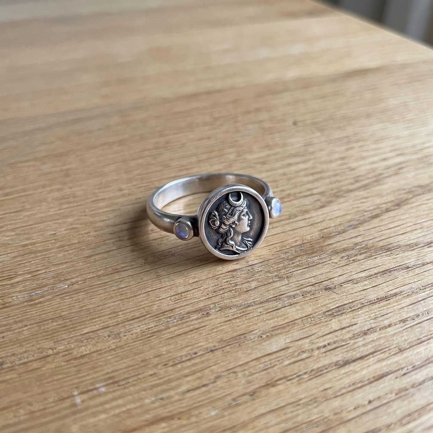 Customer photo review of Hecate Goddess Ring