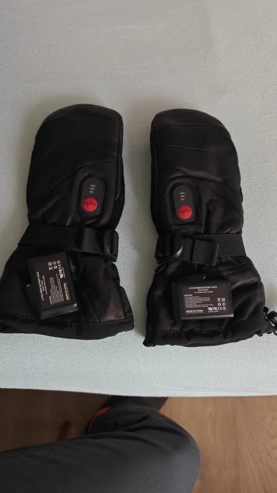 Customer photo review of Heated Mittens