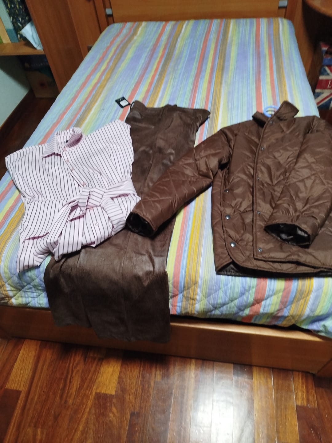 Customer photo review of TRAPUNTINO BRAD CIOCCOLATO