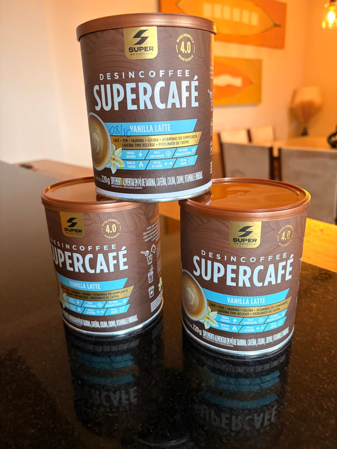 Customer photo review of Supercafé Vanilla Latte