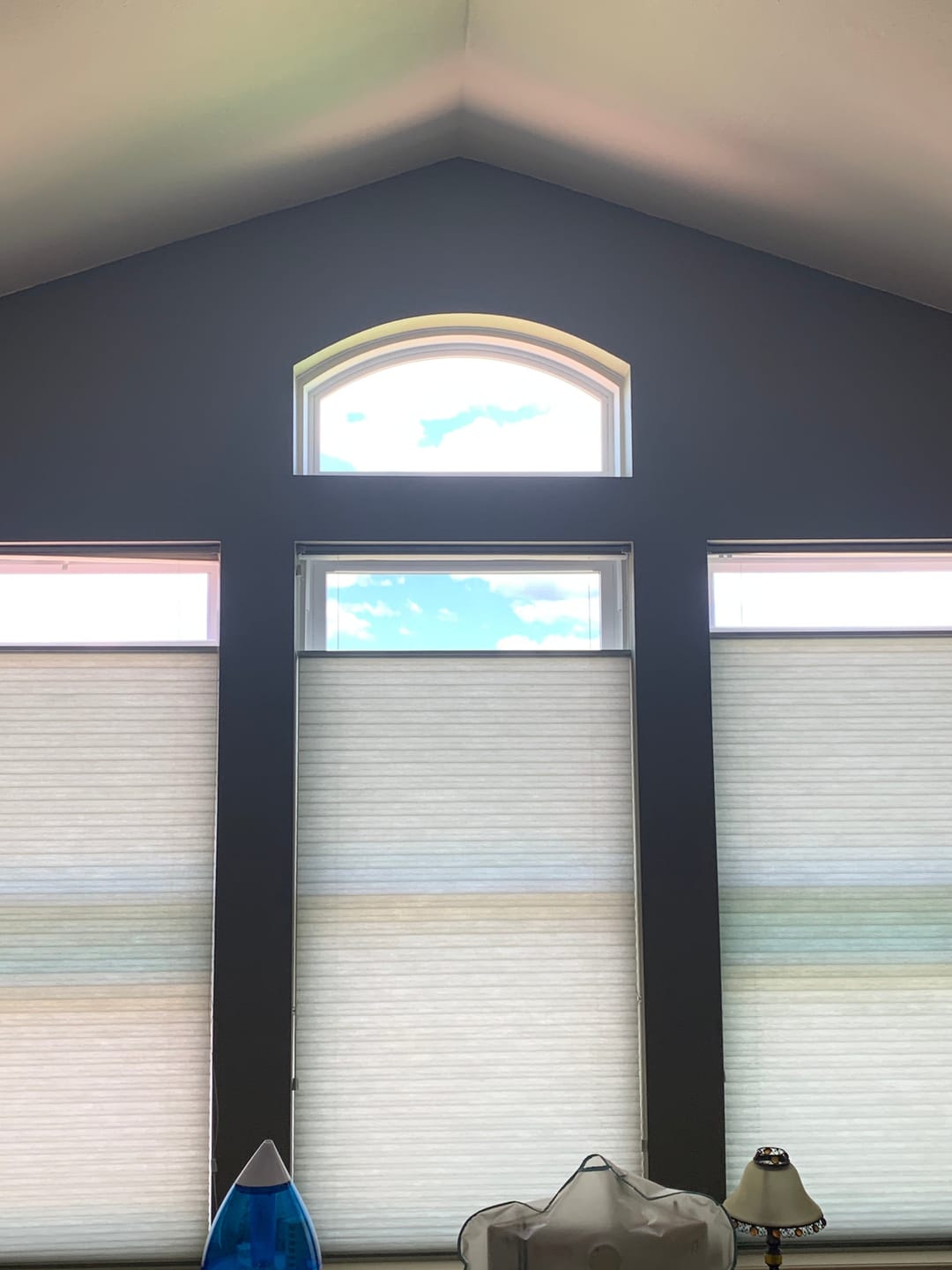 Customer photo review of Light Filtering Cellular Shades