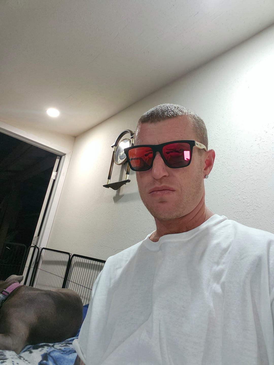 Customer photo review of 80Eighty® Polarized Bamboo Sunglasses - Red