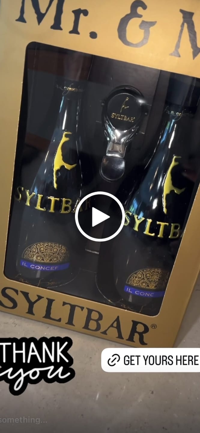 Customer video review of Mr & Mr Gift Set