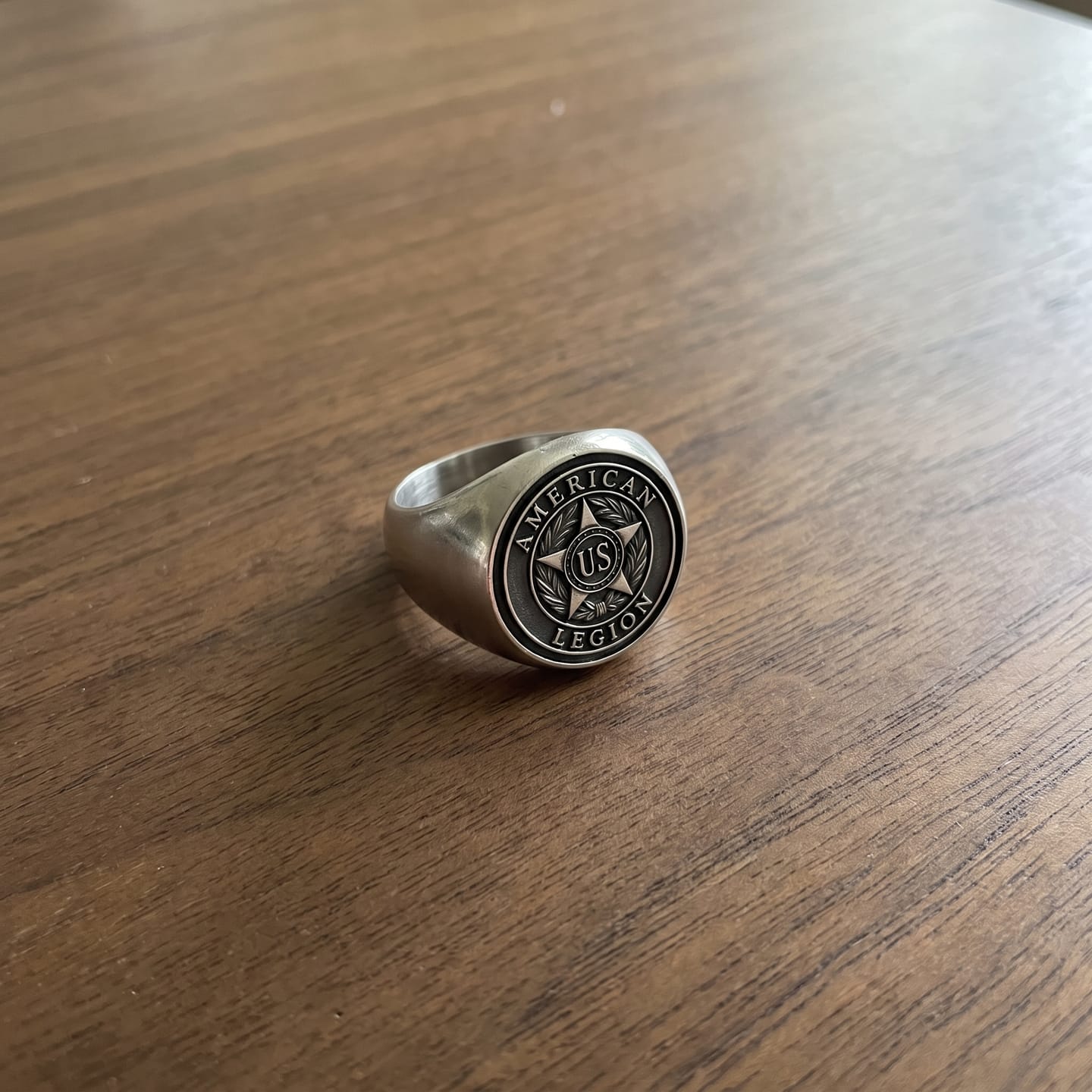 Customer photo review of American Legion Signet Ring